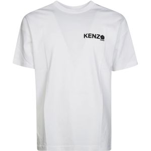 Kenzo, Heren, Tops, Wit, Maat: S