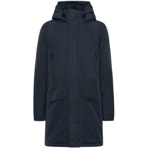 Ecoalf, Heren, Mantels, Blauw, Maat: L