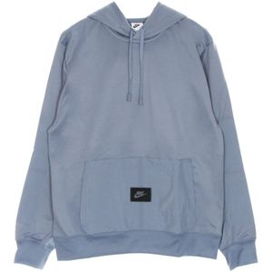 Nike, Heren, Sweatshirts & Hoodies, Blauw, Maat: L Fleece,