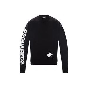 Dsquared2 Sweatshirts , Black , Heren , Maat: S