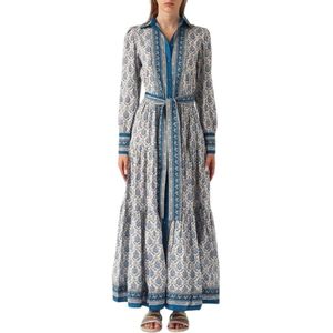 MC2 Saint Barth, Dames, Jurken, Veelkleurig, Maat: S Katoen,