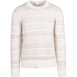 Eleventy, Heren, Truien, Beige, Maat: M Zijde,