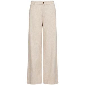 Part Two, Dames, Broeken, Beige, Maat: XL Katoen,