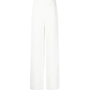Valentino, Dames, Broeken, Wit, Maat: S Zijde,