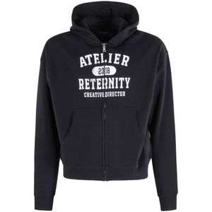 Reternity, Heren, Sweatshirts & Hoodies, Zwart, Maat: M