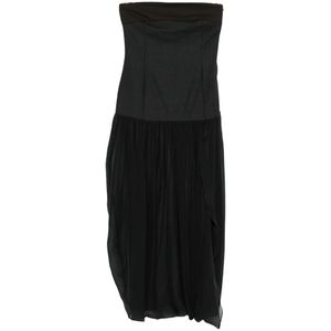 Paloma Wool, Dames, Jurken, Zwart, Maat: M Wol,