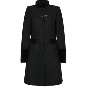 Fay, Dames, Mantels, Zwart, Maat: M