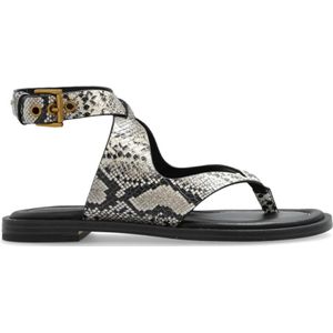 Michael Kors, Dames, Schoenen, Beige, Maat: 38 EU Leer,