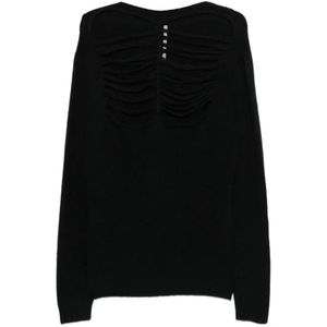 Rick Owens, Heren, Truien, Zwart, Maat: L