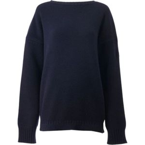 Chloé, Dames, Truien, Blauw, Maat: S Wol,