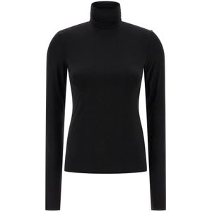 Sportmax, Dames, Truien, Zwart, Maat: XS Jersey,