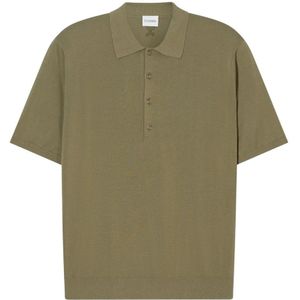 Closed, Heren, Tops, Groen, Maat: M Katoen,