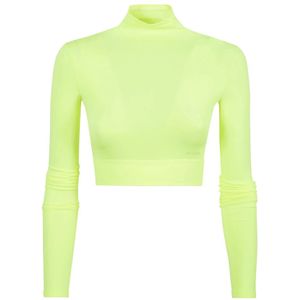 Balenciaga, Dames, Truien, Geel, Maat: M Katoen,