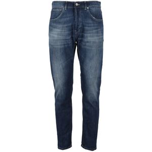 Dondup, Heren, Jeans, Blauw, Maat: W30 Denim,