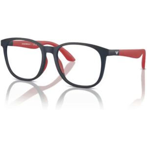 Emporio Armani, unisex, Accessoires, Zwart, Maat: 49 MM