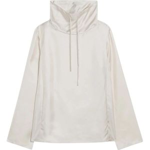 Loulou Studio, Dames, Jassen, Wit, Maat: XS Zijde,