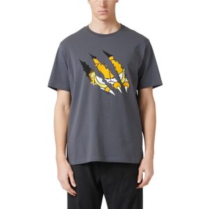 Iceberg, Heren, Tops, Grijs, Maat: L Katoen,