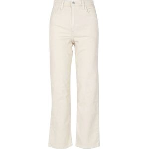 Levi's - Straight Jeans - Wit - Denim - Stretch - Hoge Taille - Rechte Pijp