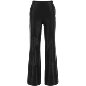 Diesel, Dames, Broeken, Zwart, Maat: 3XS Zijde,