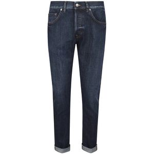 Dondup, Heren, Jeans, Blauw, Maat: W32 Katoen,