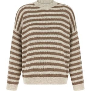 Brunello Cucinelli, Dames, Truien, Veelkleurig, Maat: XL Katoen,