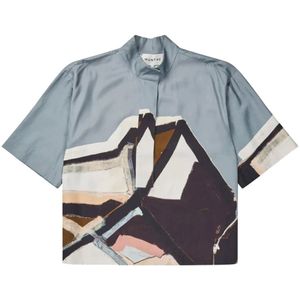 Munthe, Dames, Blouses & Shirts, Veelkleurig, Maat: 2XS