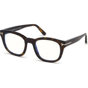 TOM FORD - FT5542-B - Optische Monturen - Havana - Acetaat - Geometrisch
