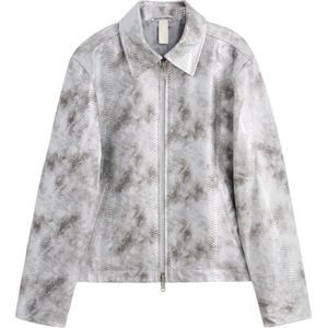 Sunflower, Heren, Jassen, Grijs, Maat: M Leer,