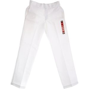 Dickies, Heren, Broeken, Wit, Maat: W34 L32 Katoen,