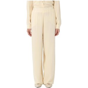 Fabiana Filippi, Dames, Broeken, Beige, Maat: S