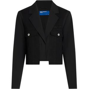 Karl Lagerfeld - KLJ Utility Blazer A3W14019 - Blazer - Zwart - Dames - Polyester