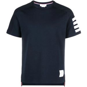 Thom Browne, Heren, Tops, Blauw, Maat: XL Katoen,
