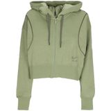 Nike - Air Fleece Zip Hoodie - Groen - Dames