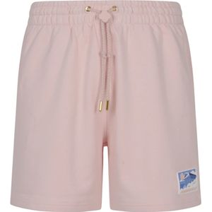 Casablanca Grieks Tempel Rubber Patch Shorts , Pink , Heren , Maat: M