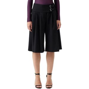 Versace Jeans Couture, Dames, Korte broeken, Zwart, Maat: S