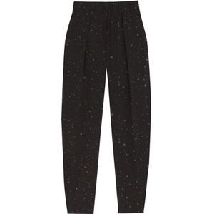 Cortana, Dames, Broeken, Zwart, Maat: XS Zijde,
