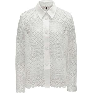 Marc Cain, Dames, Blouses & Shirts, Wit, Maat: M