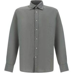 deperlu, Heren, Overhemden, Groen, Maat: L Katoen,