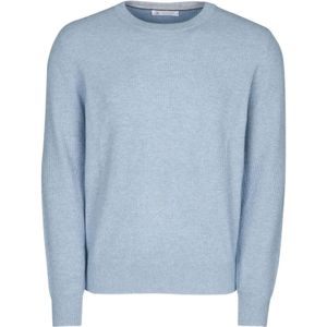 Brunello Cucinelli, Heren, Truien, Grijs, Maat: M