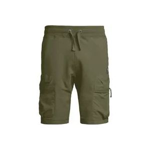 Parajumpers Casual Jogger Bermuda Shorts , Green , Heren , Maat: L