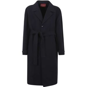 Gucci, Heren, Mantels, Zwart, Maat: XL Wol,