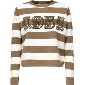 Max Mara, Dames, Truien, Bruin, Maat: L Wol,