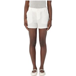 Blumarine, Dames, Korte broeken, Wit, Maat: XS