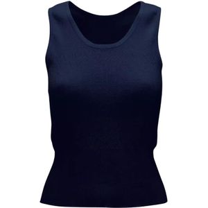 JW Anderson, Dames, Tops, Blauw, Maat: XS Katoen,