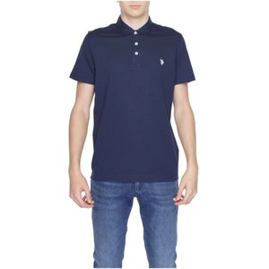U.s. Polo Assn., Heren, Tops, Blauw, Maat: S Katoen,