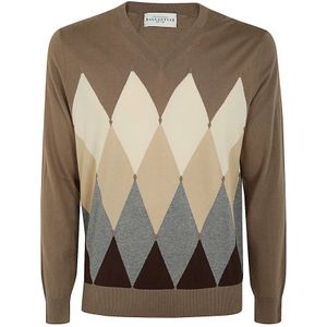 Ballantyne, Heren, Truien, Veelkleurig, Maat: 2XL Katoen,