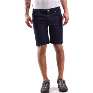 Dondup, Heren, Korte broeken, Blauw, Maat: W30 Katoen,