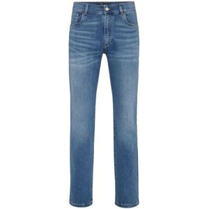 Billionaire, Heren, Jeans, Blauw, Maat: W26 Katoen,
