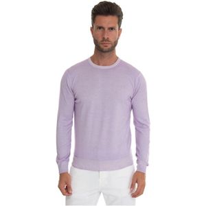 Hindustrie, Heren, Truien, Paars, Maat: L Kasjmier,