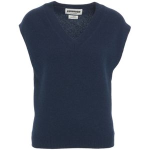 Crush, Dames, Truien, Blauw, Maat: S Kasjmier,